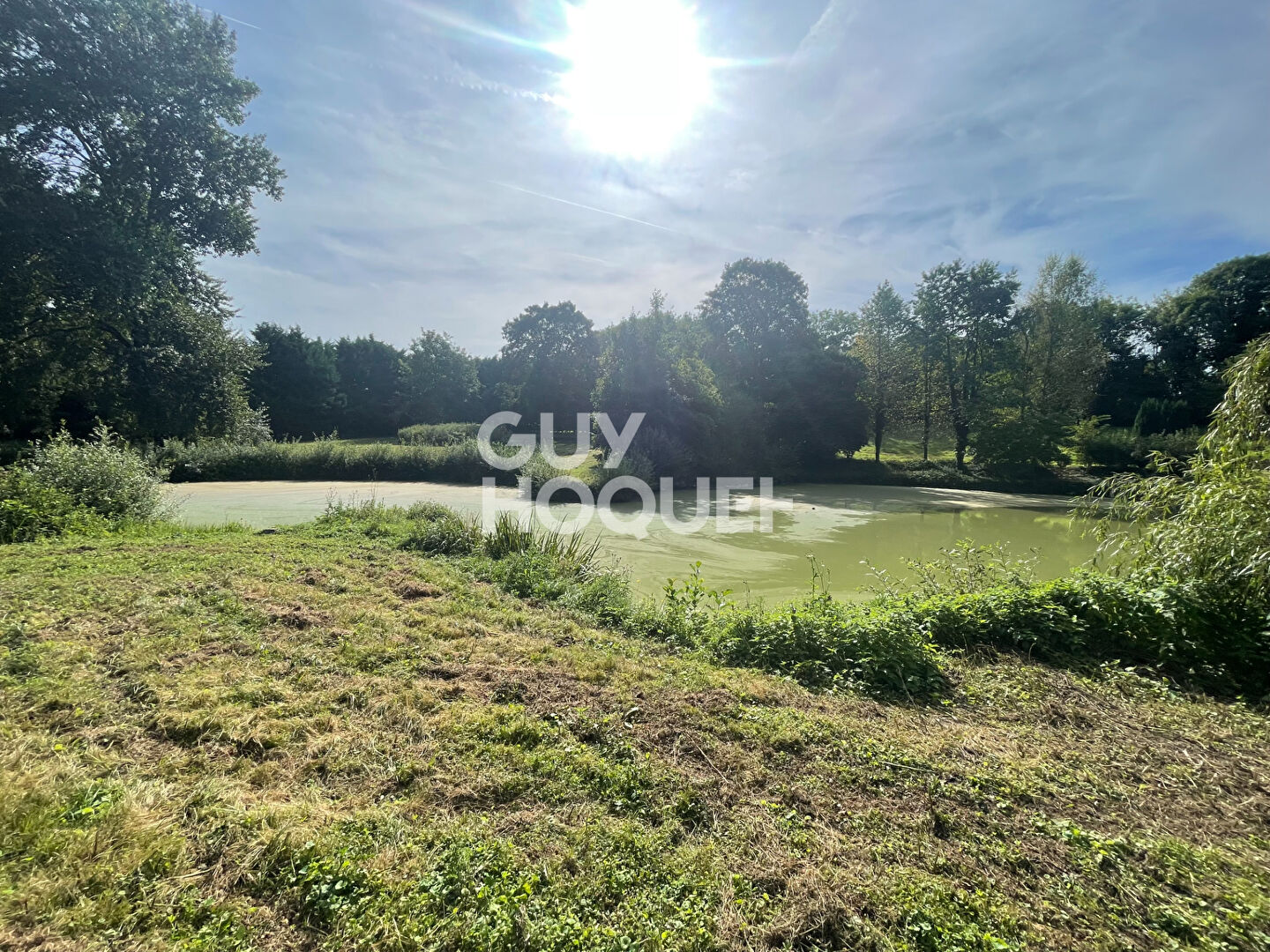 Terrain de loisirs avec étang poissonneux à vendre à PERONNE (80200)