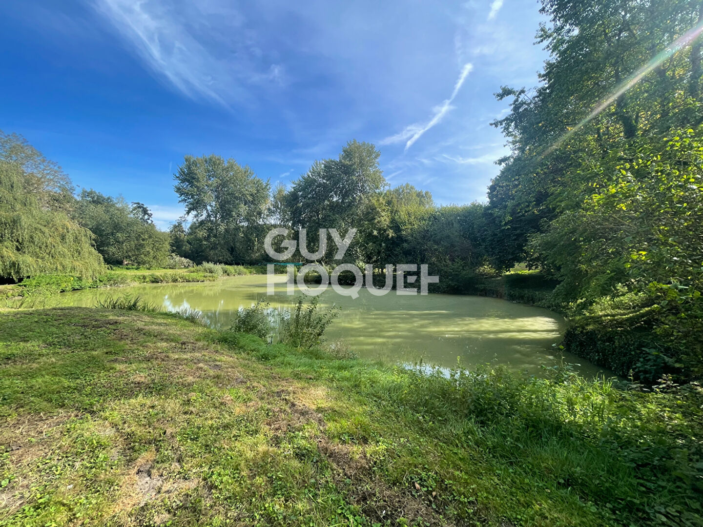 Terrain de loisirs avec étang poissonneux à vendre à PERONNE (80200)