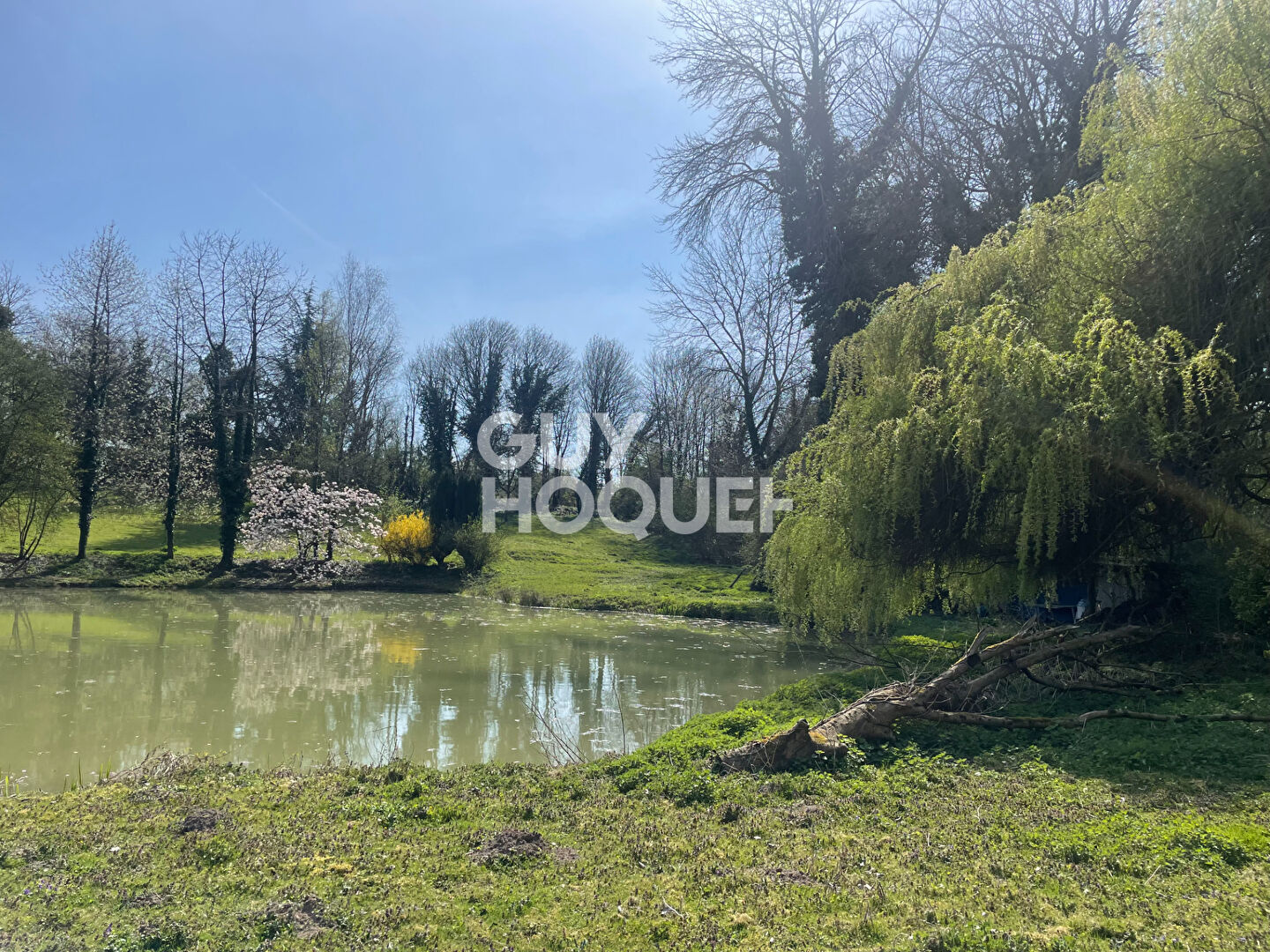 Terrain de loisirs avec étang poissonneux à vendre à PERONNE (80200)