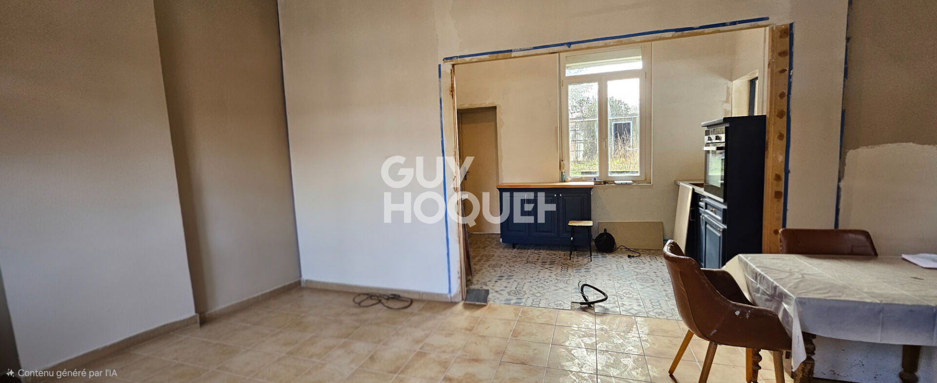 Maison à vendre proche ROISEL (80240).