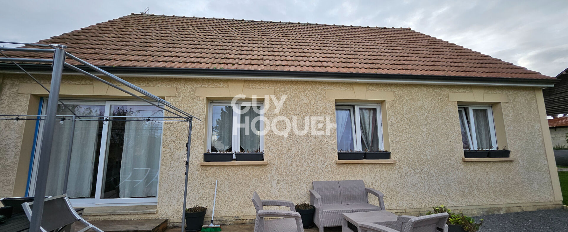 Maison vendue louée à BROUCHY (80400).