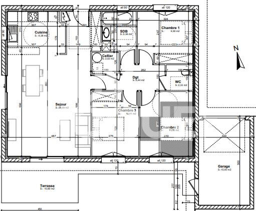 Maison neuve -  Riviere Saas Et Gourby 64 m2
