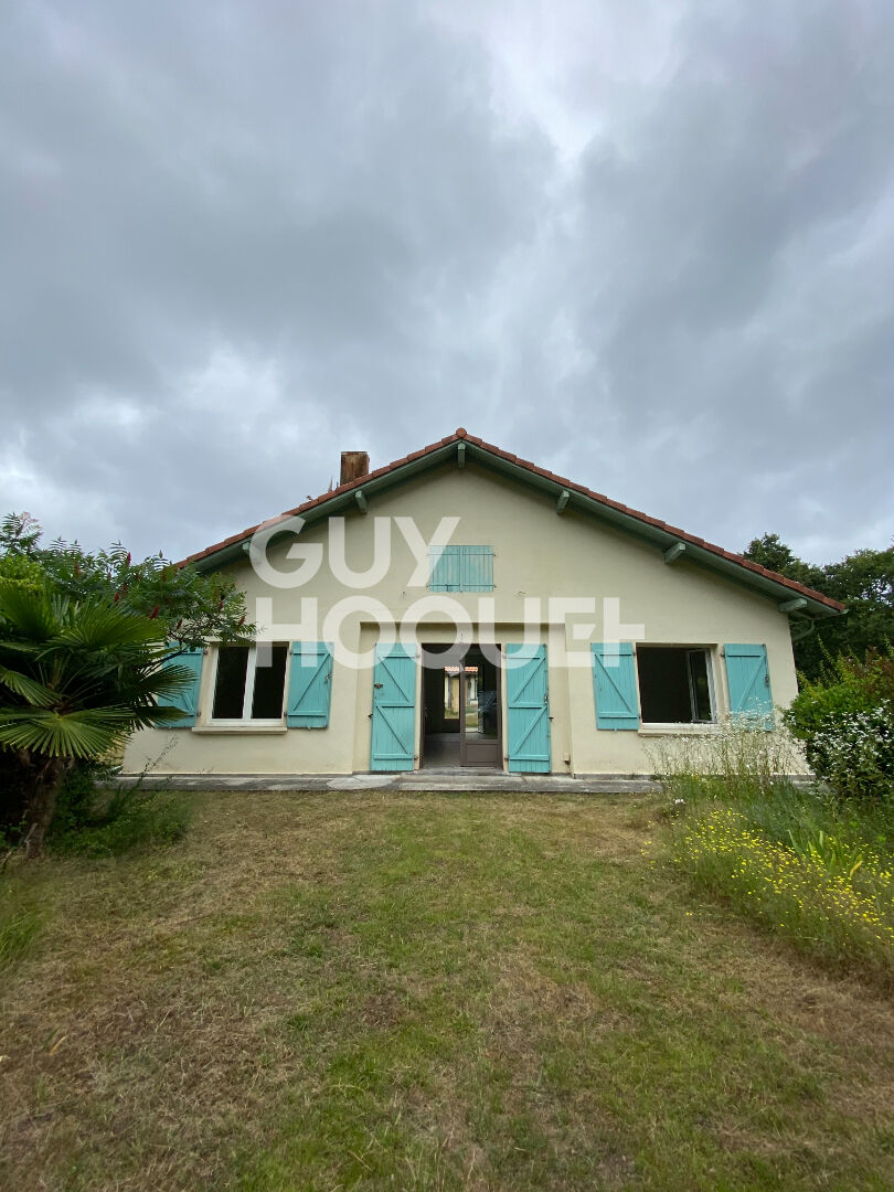 Maison 90m² avec garage et terrain 1400m²