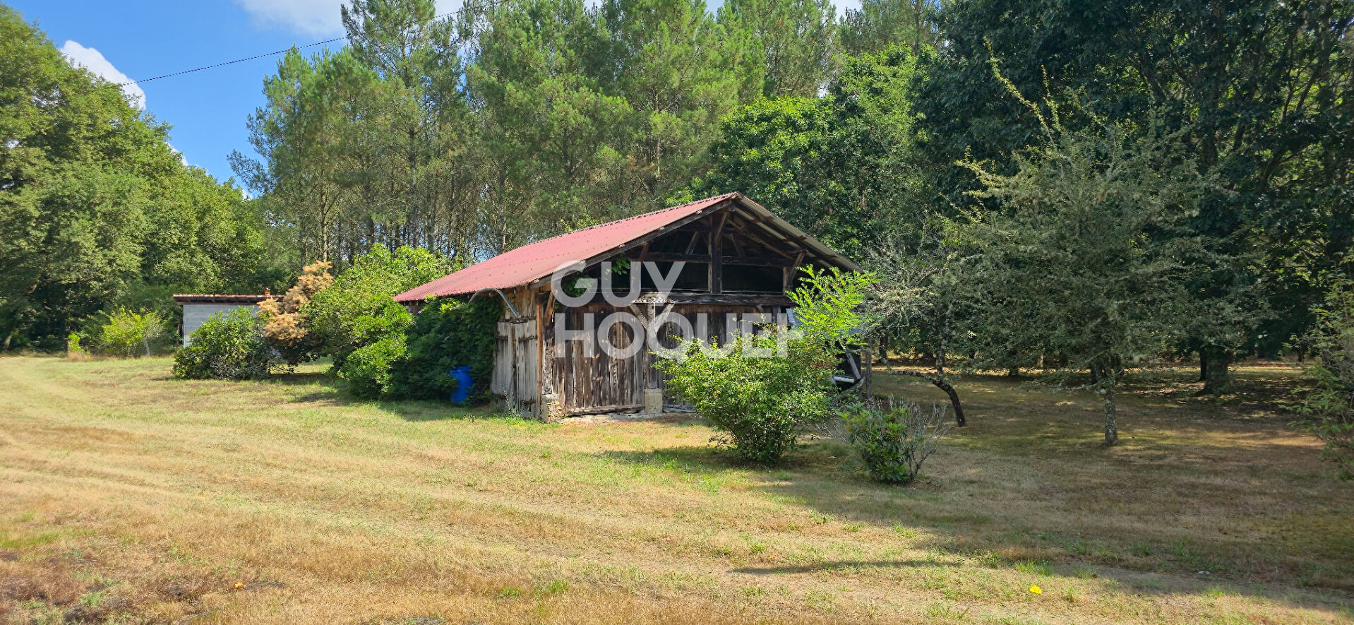 Landaise à rénover, 250m² d'annexes, 3 chambres, 2Ha