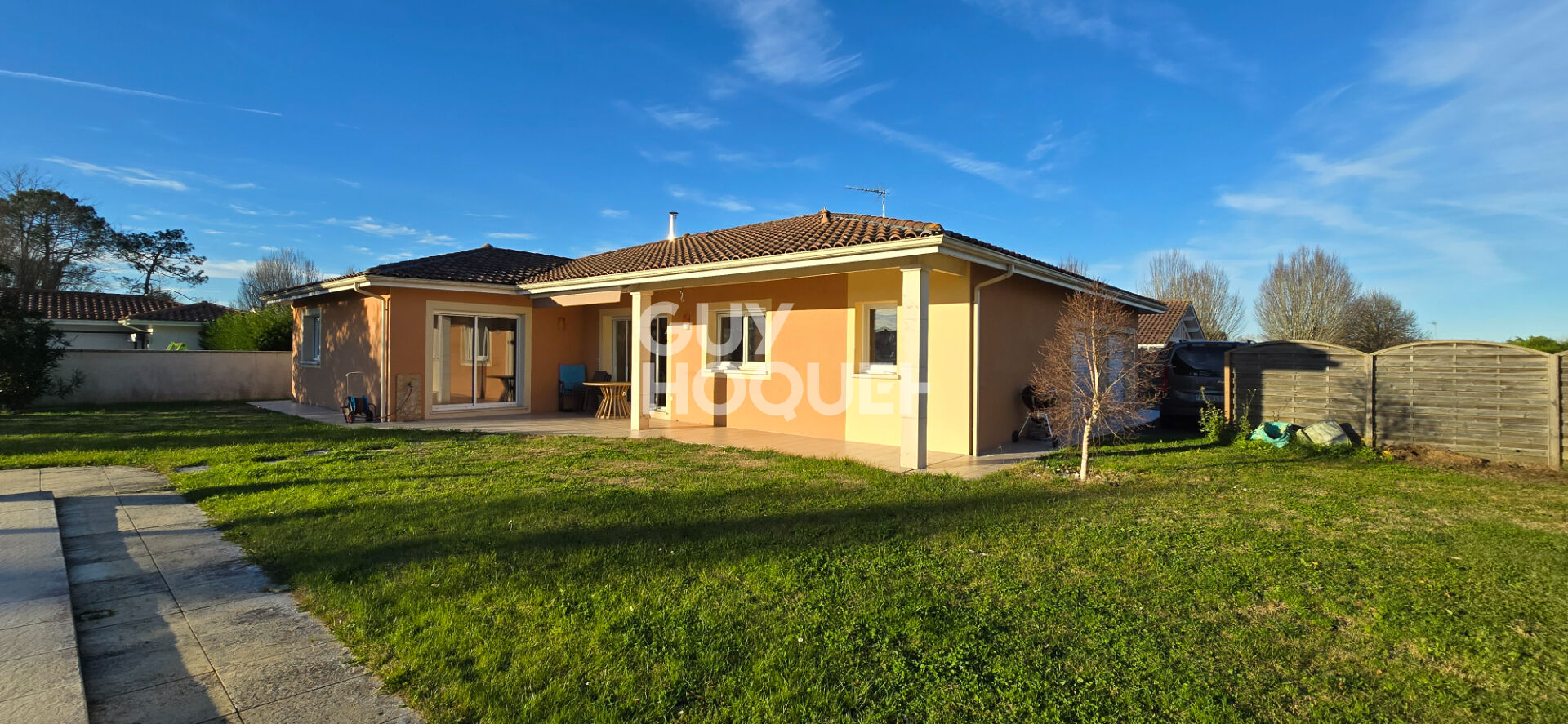 Maison Candresse 3 chambres, double garage, piscine, belles prestatations