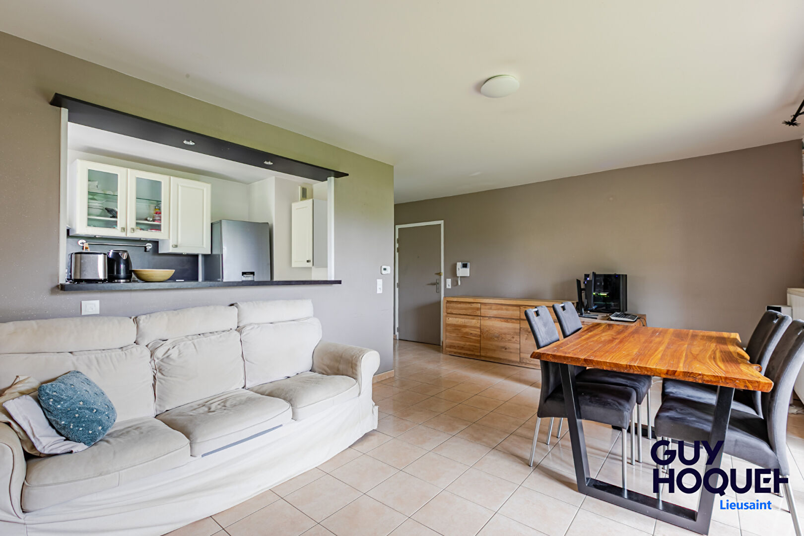 LIEUSAINT : appartement F3 avec Jardin à vendre