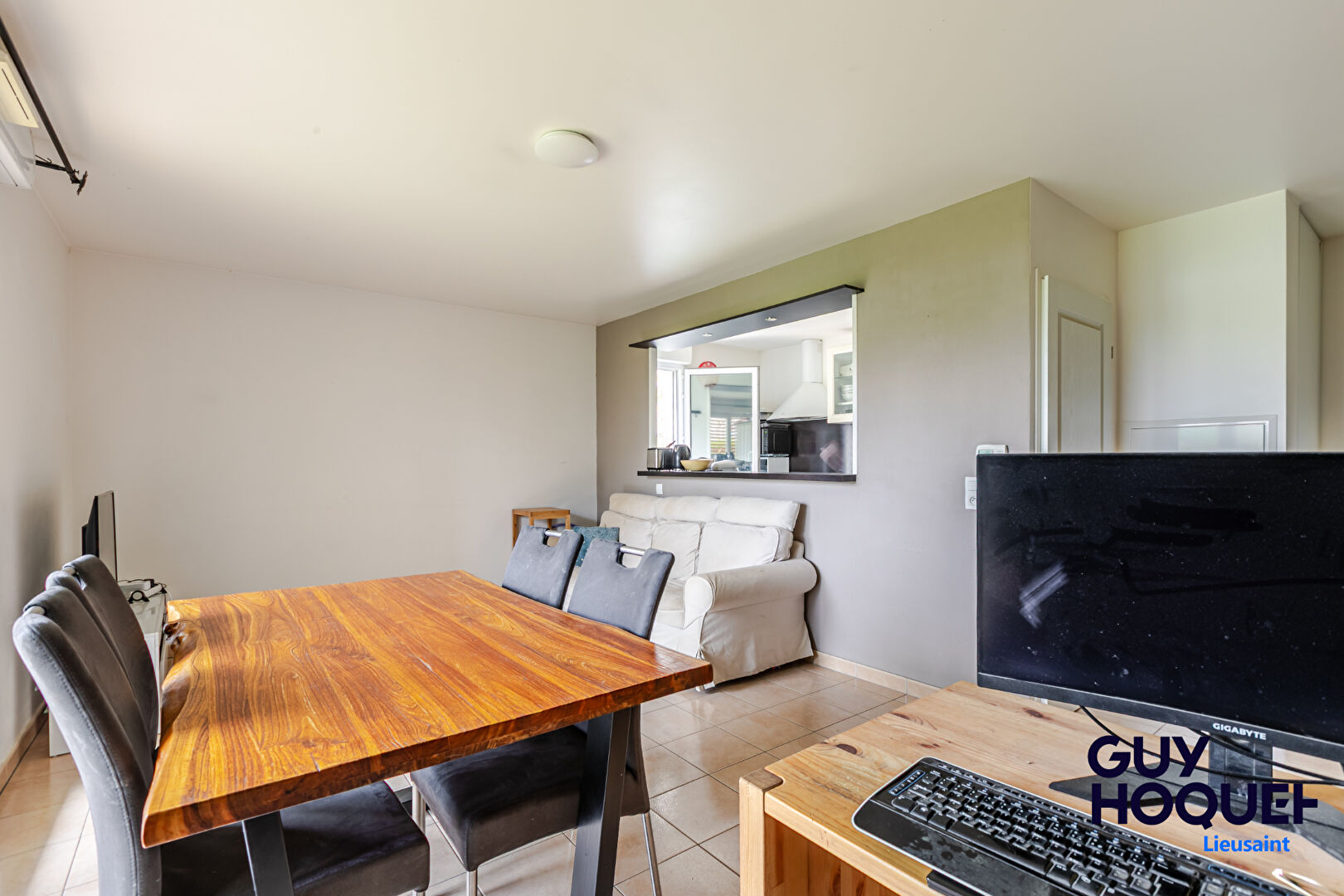 LIEUSAINT : appartement F3 avec Jardin à vendre