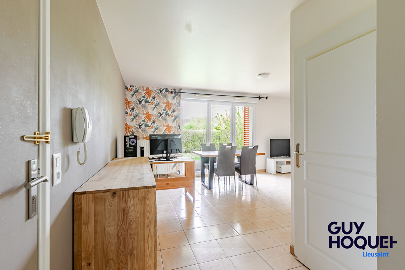 LIEUSAINT : appartement F3 avec Jardin à vendre