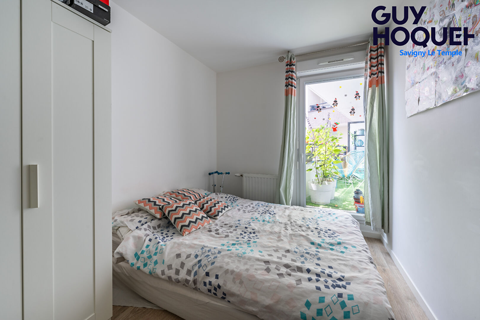 F3 à SAVIGNY LE TEMPLE - VILLA PATIO - Balcon - Parking double en S/Sol