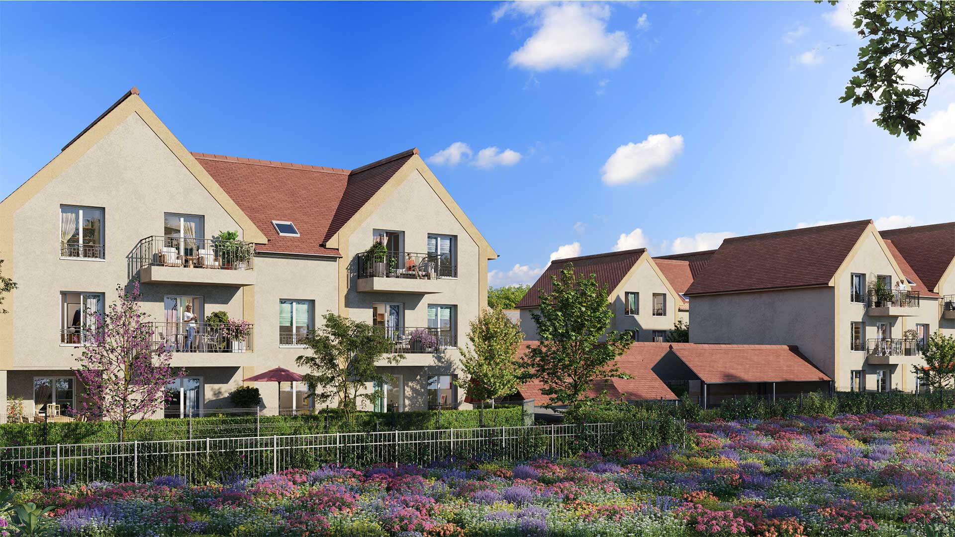 LOCATION : appartement T2 (43 m²) à SAVIGNY LE TEMPLE