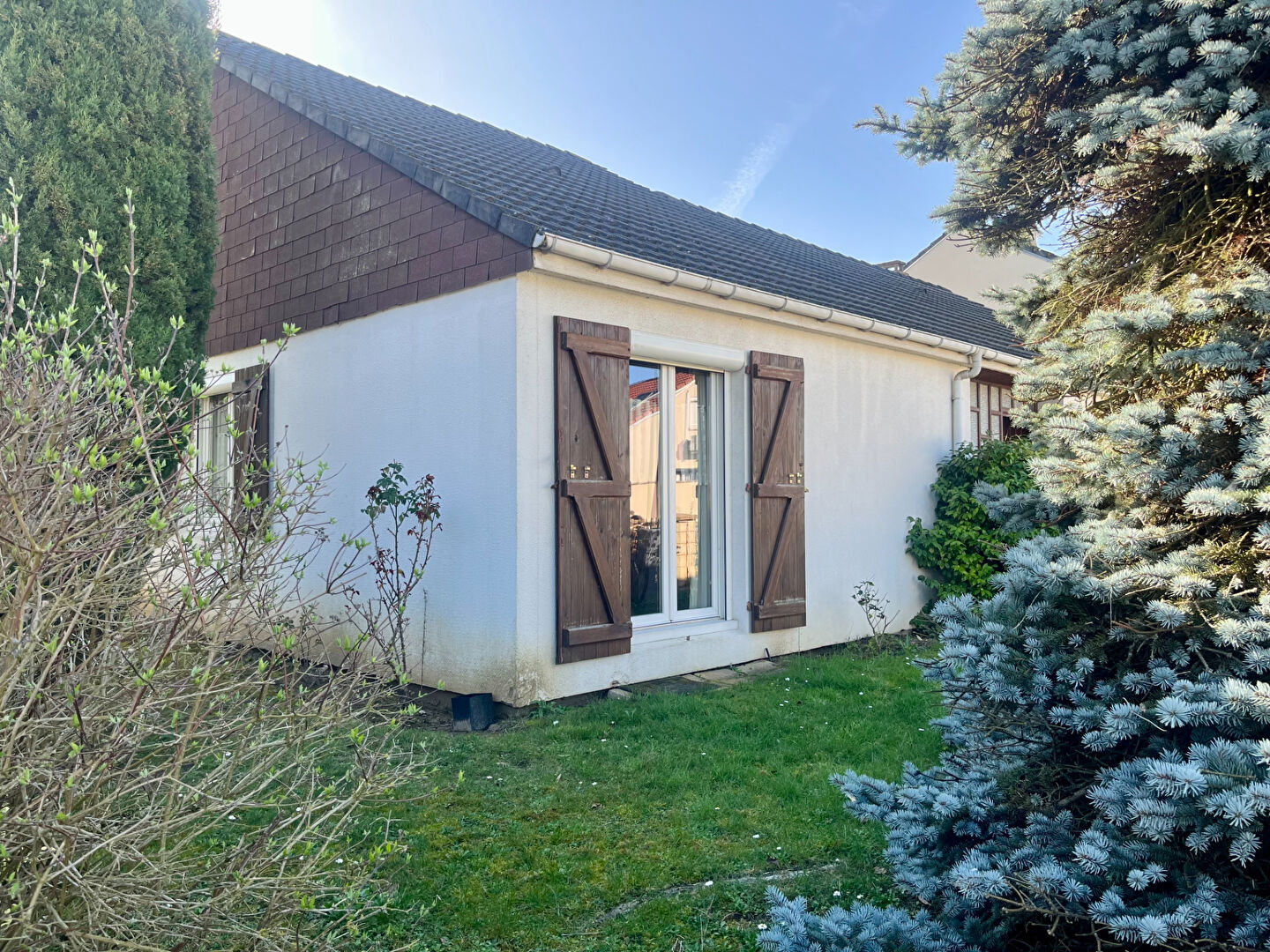 Maison plein pied 4 chambres 118m² 