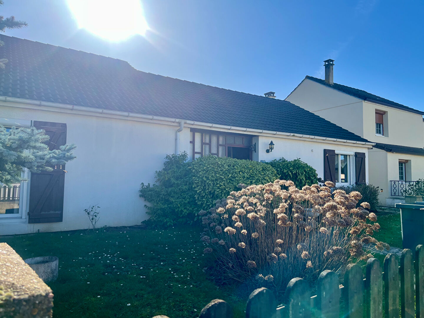 Maison plein pied 4 chambres 118m² 