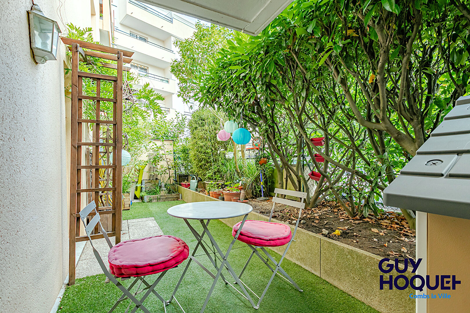 À vendre : Rez-de-jardin 2 pièces à COMBS LA VILLE -  TERRASSE 30m²