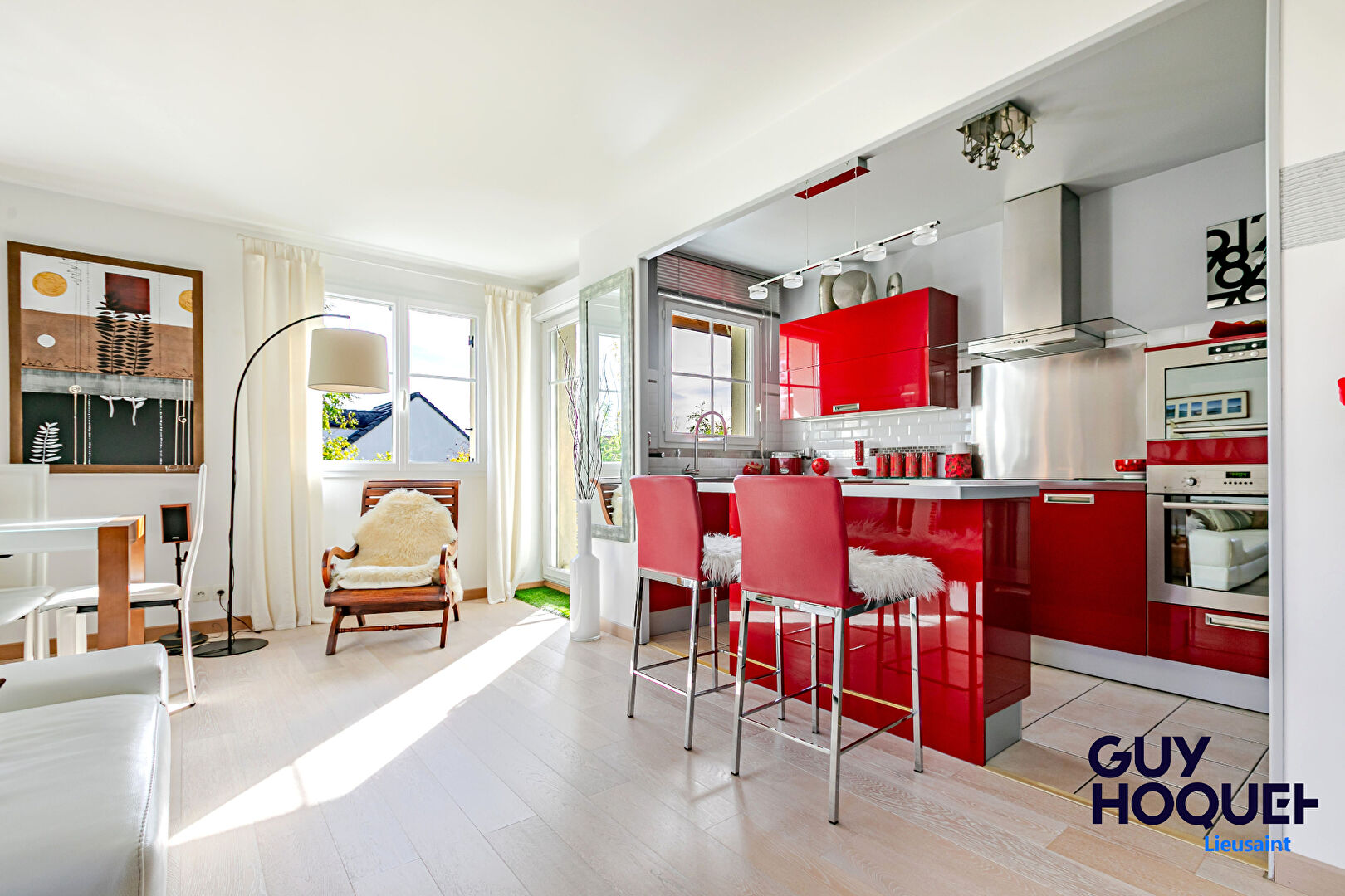 magnifique Appartement  3 pièce(s) 69.76 m2 avec balcon et deux places en sous-sol