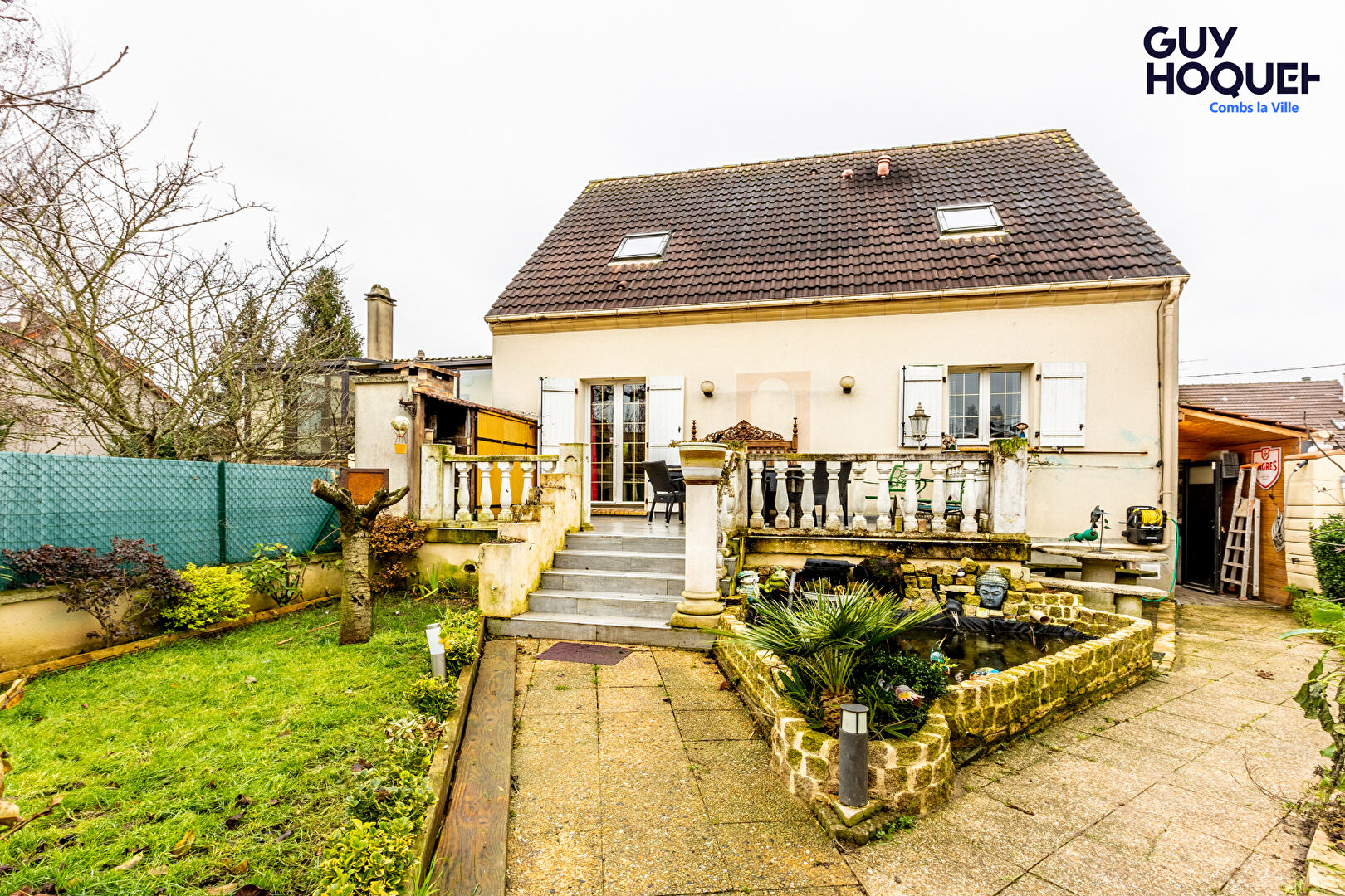 VENTE : maison 4 chambres à COMBS LA VILLE + dépendance de 25m²