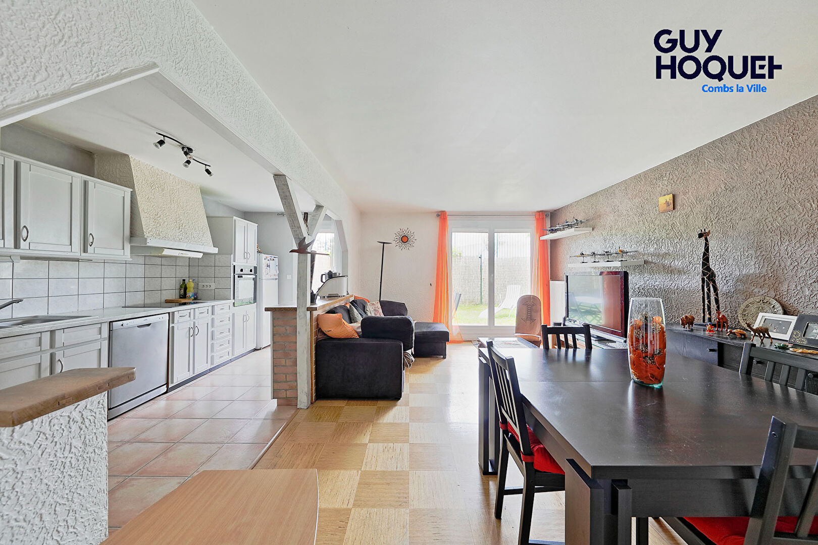 Appartement F3 (74 m²) à vendre à COMBS LA VILLE _ En rez-de-jardin