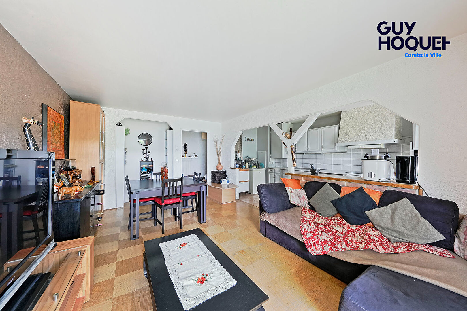 Appartement F3 (74 m²) à vendre à COMBS LA VILLE _ En rez-de-jardin