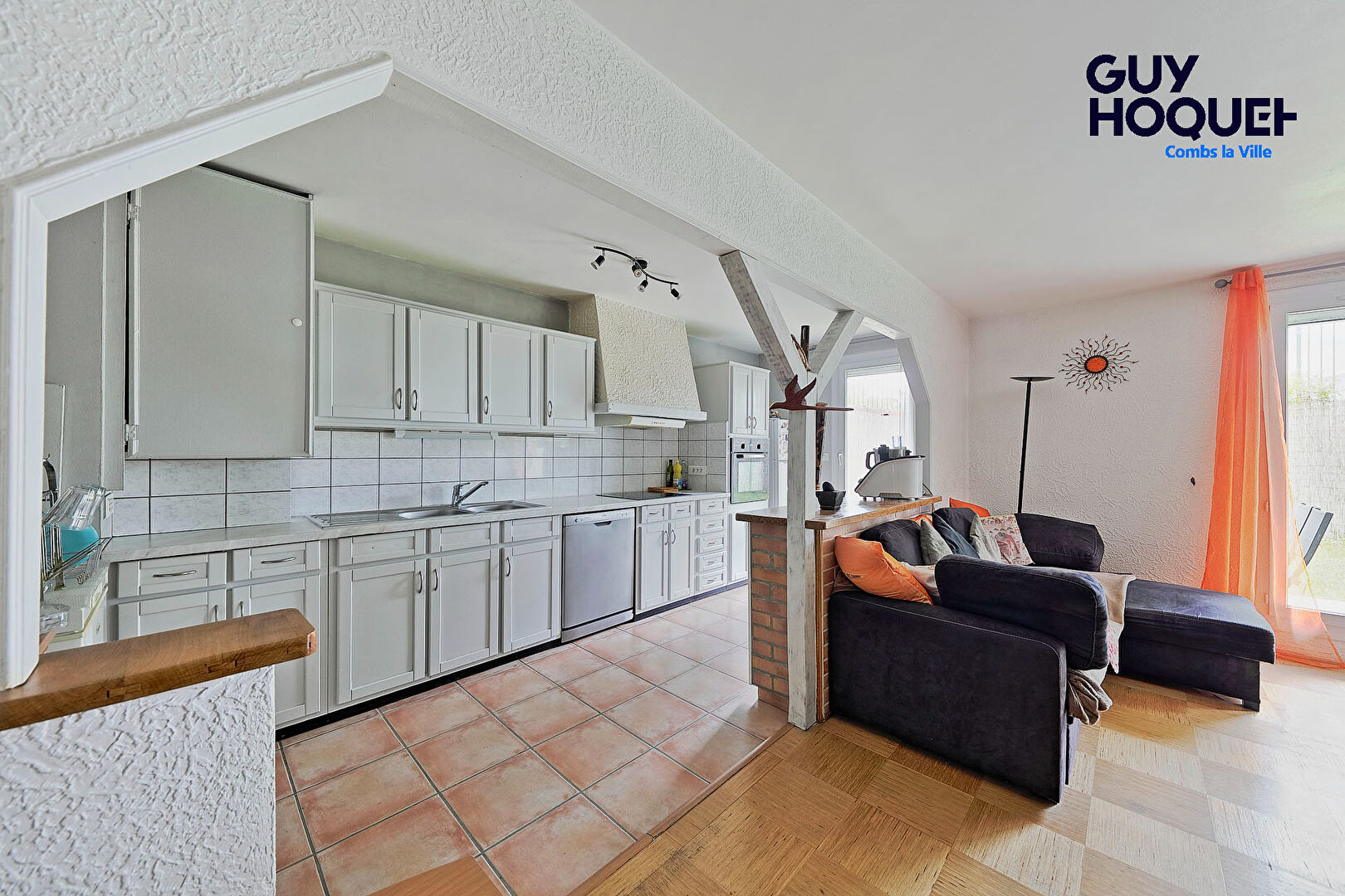 Appartement F3 (74 m²) à vendre à COMBS LA VILLE _ En rez-de-jardin