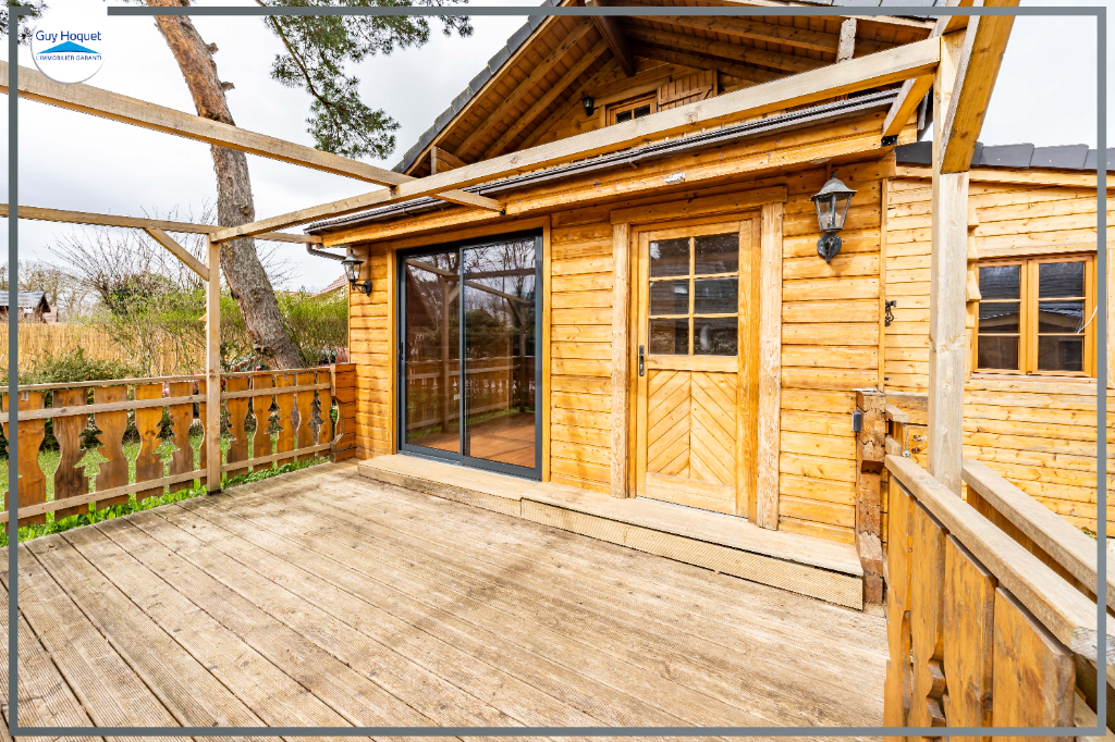 REAU : chalet F4 (72 m²) + 3 chambres à vendre