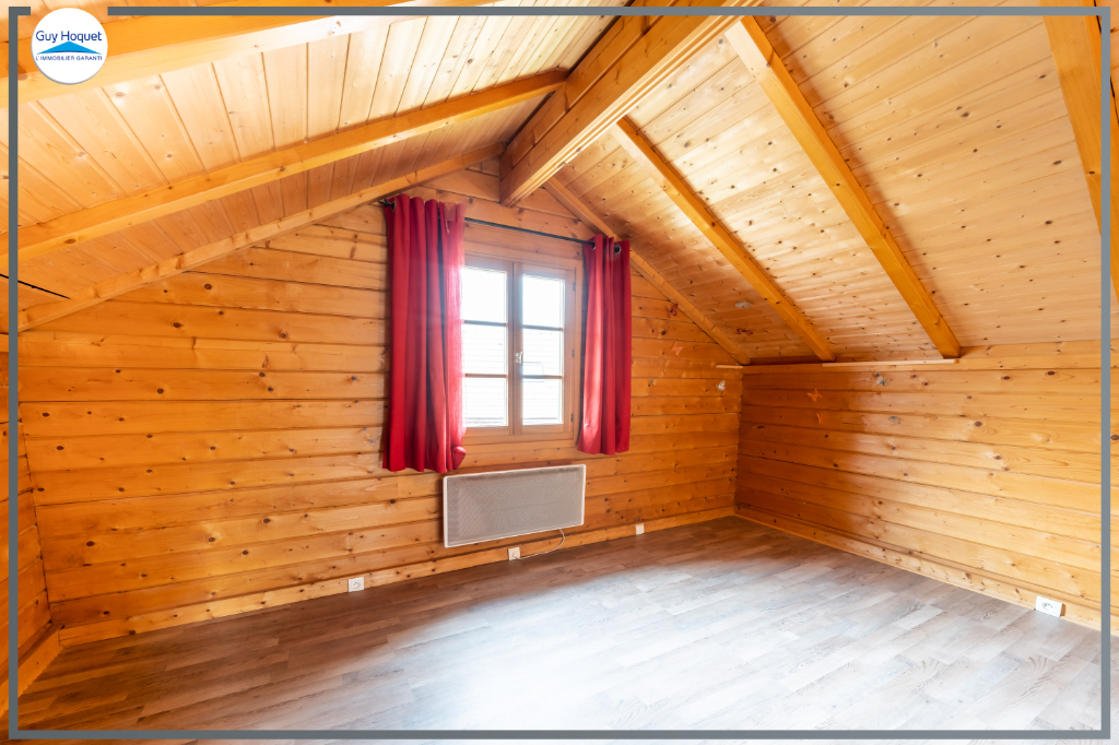 REAU : chalet F4 (72 m²) + 3 chambres à vendre