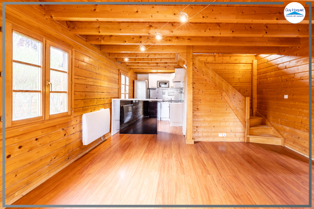 REAU : chalet F4 (72 m²) + 3 chambres à vendre