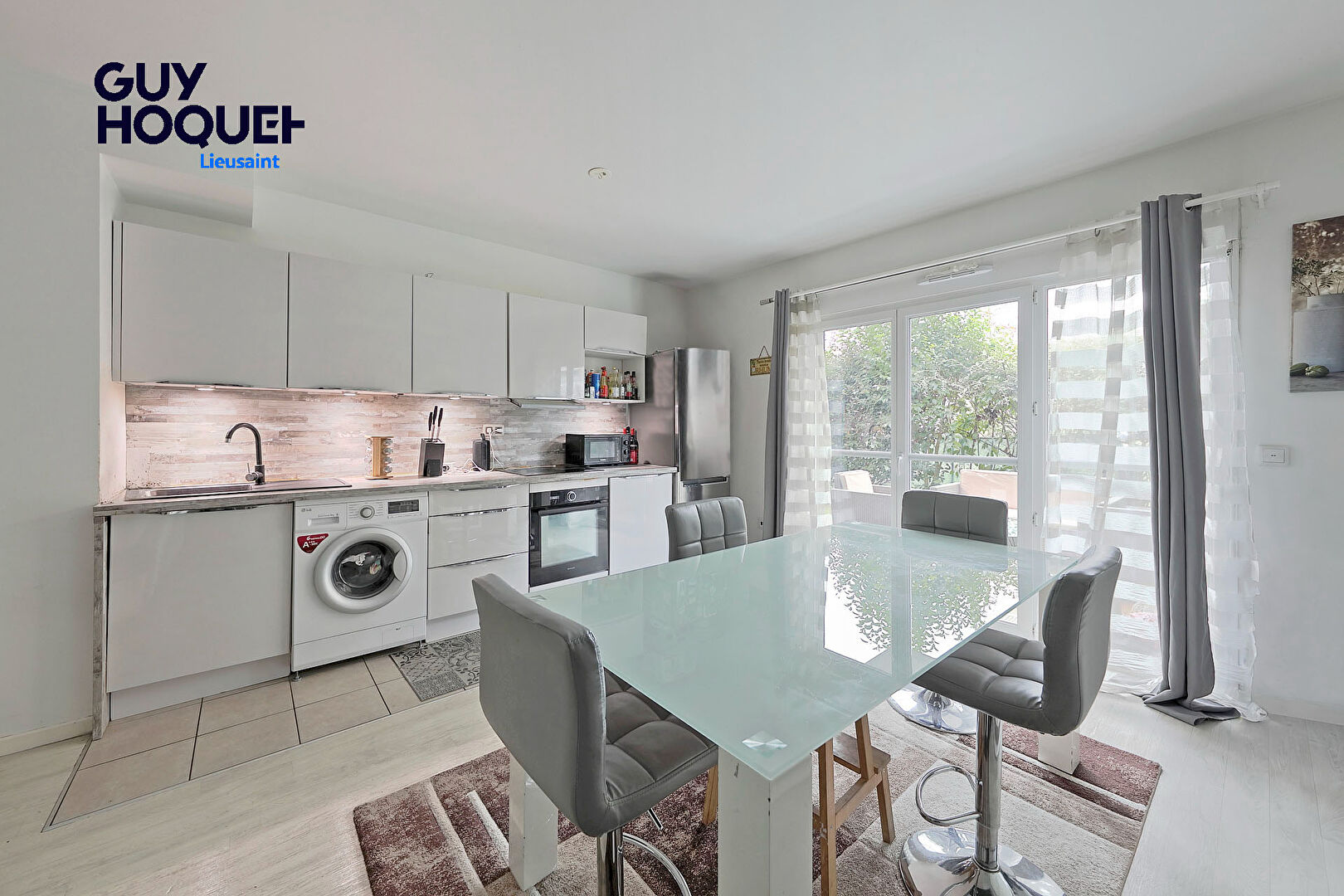 Appartement 3 pièces lumineux avec terrasse et jardin !