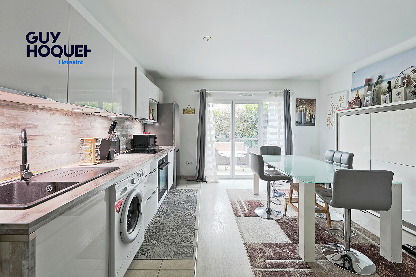 Appartement 3 pièces lumineux avec terrasse et jardin !