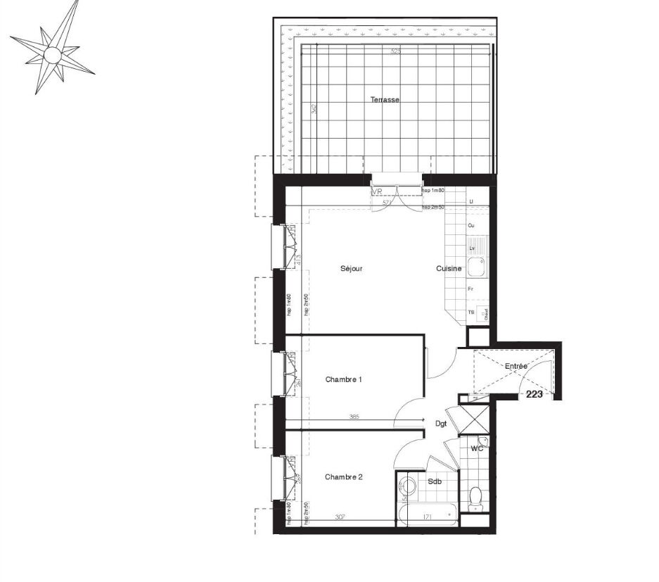 Appartement 3 pièces à louer à Lieusaint - Exclusivité Guy Hoquet