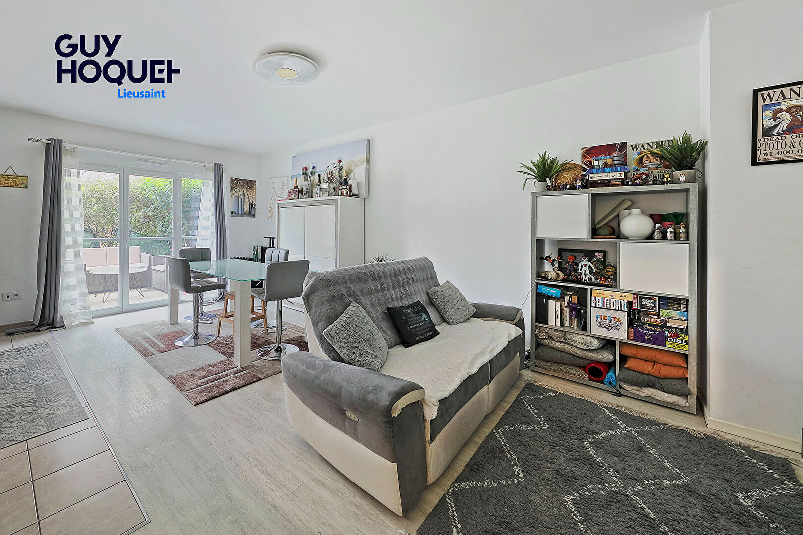 Appartement 3 pièces à Lieusaint  avec terrasse, jardin et deux places de parking en sous-sol !