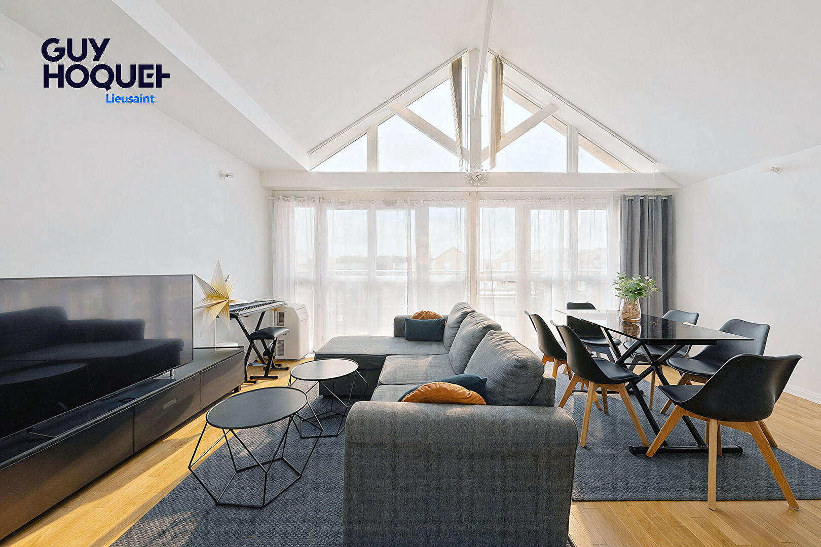 Magnifique appartement 3 pièce(s) avec séjour cathédral et 3 places de parking !