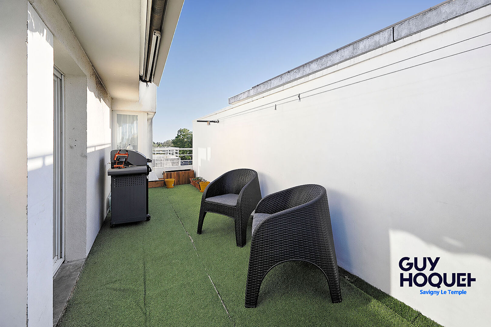 Appartement 4 pièce(s) 80 m2 - Terrasses - Box