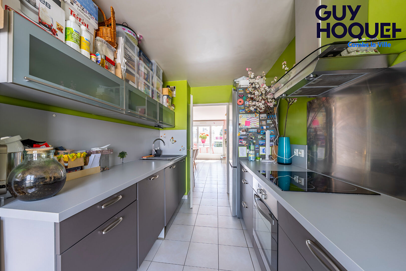 COMBS LA VILLE : appartement 3 pièces à vendre - 3 places de stationnement