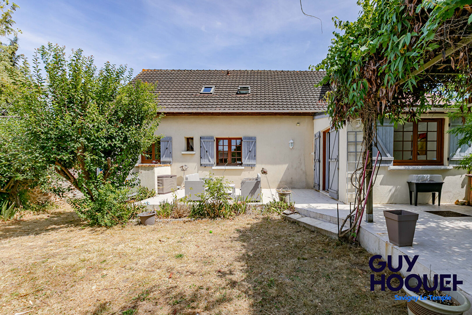 COMBS-LA-VILLE - Maison familiale 6 pièces de 116 m² avec jardin sans vis-à-vis