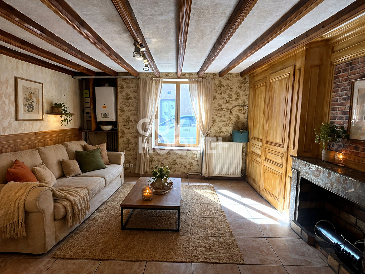 Ensemble immobilier avec jardin et terrasse, fort potentiel