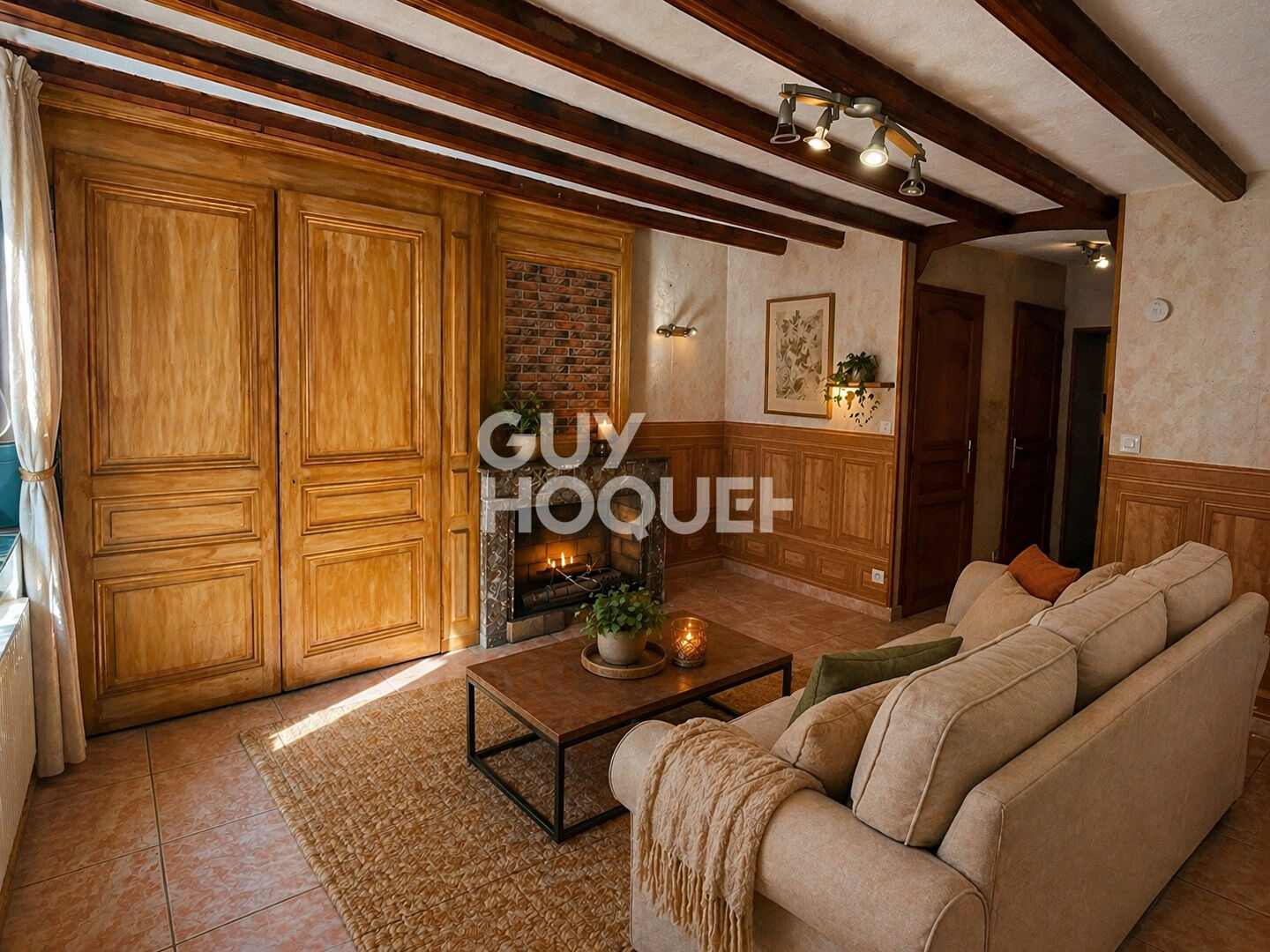 Ensemble immobilier avec jardin et terrasse, fort potentiel