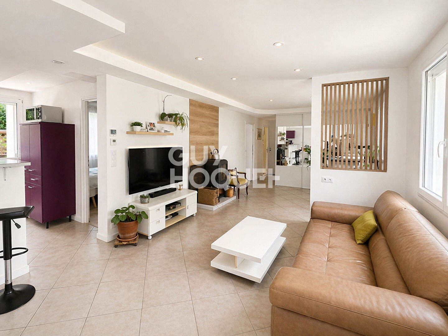 Appartement en rez de jardin avec exceptionnel jardin privatif à La Boisse