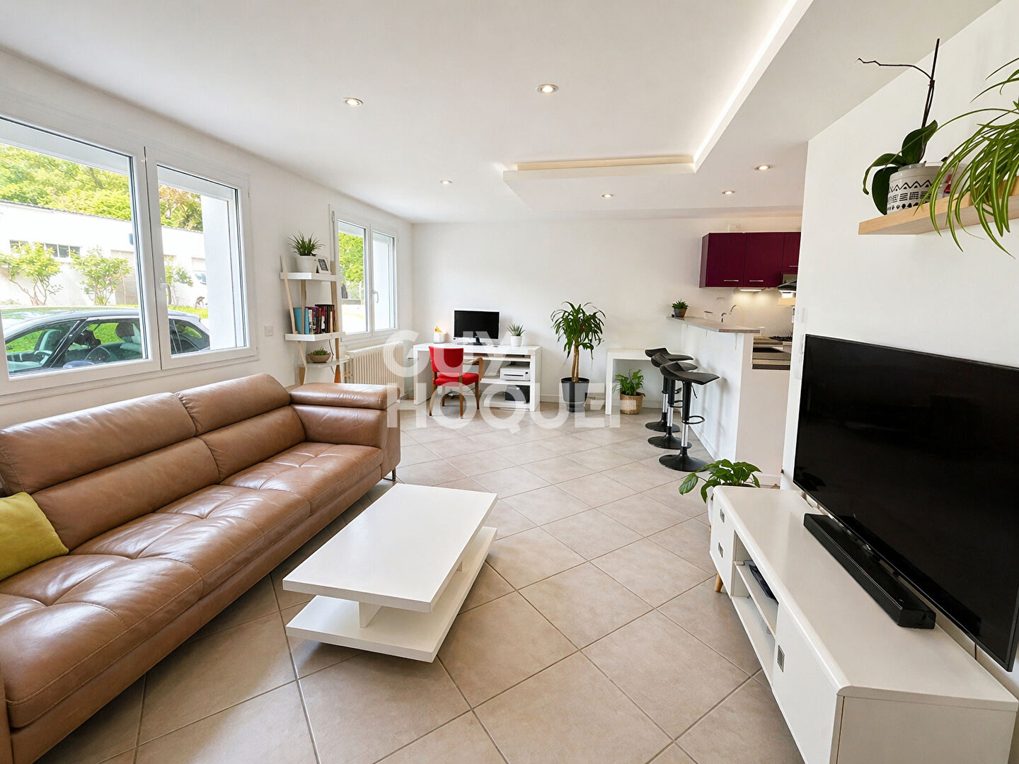 Appartement en rez de jardin avec exceptionnel jardin privatif à La Boisse
