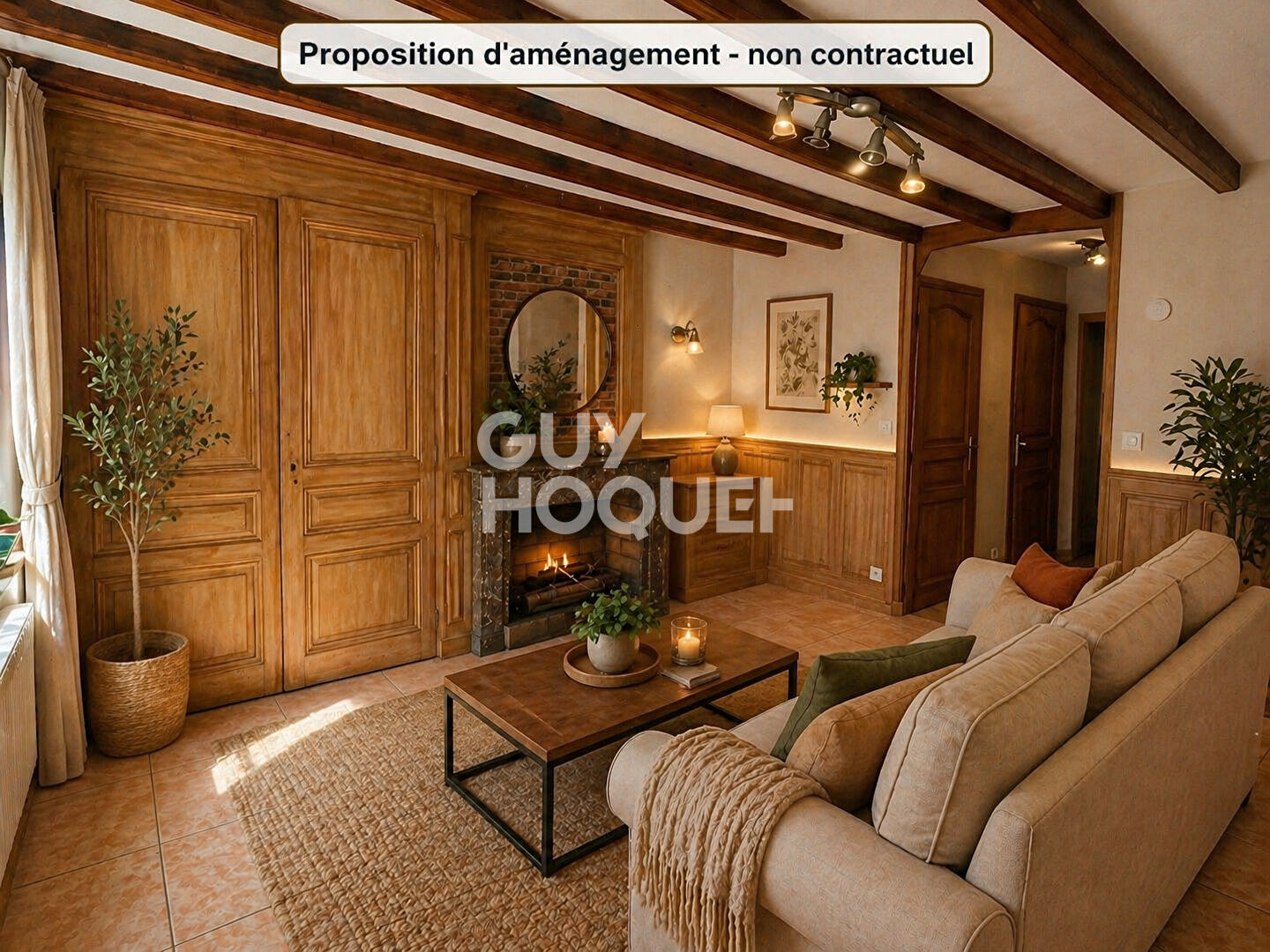 Appartement avec jardin au calme, proche centre et gare