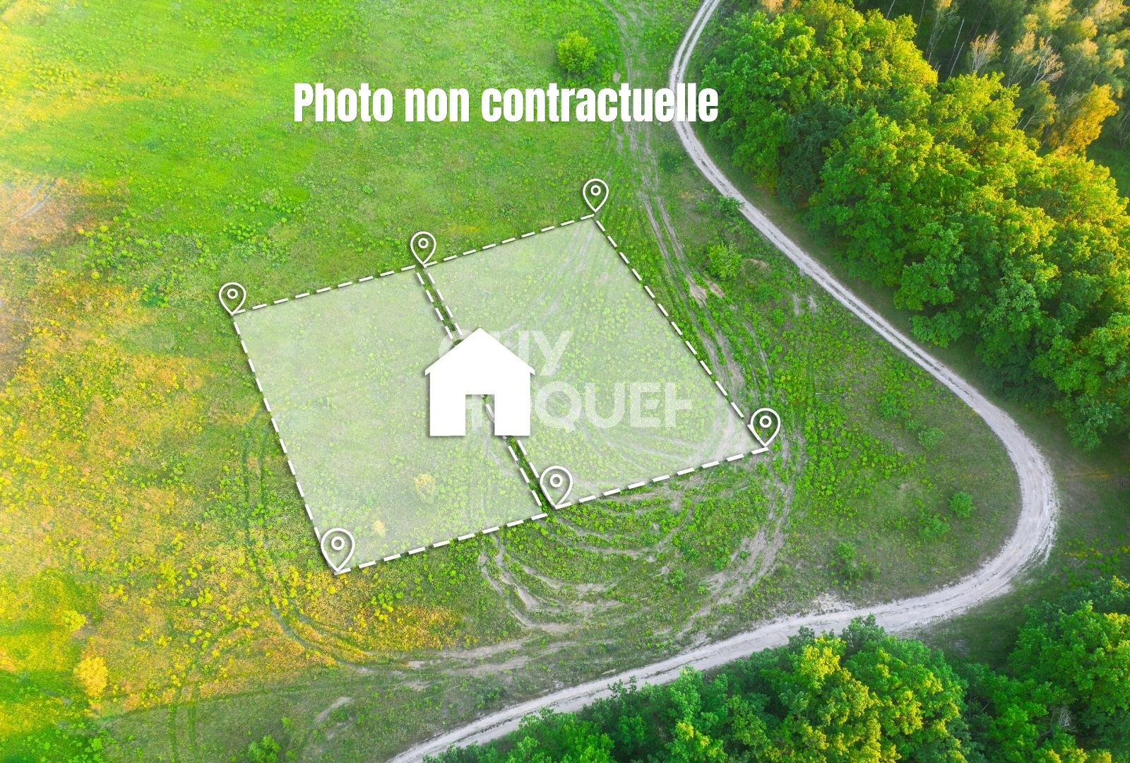 Terrain à bâtir de 383 m2 au MAS RILLIER MIRIBEL - Agence Guy HOQUET L'IMMOBILIER de MIRIBEL