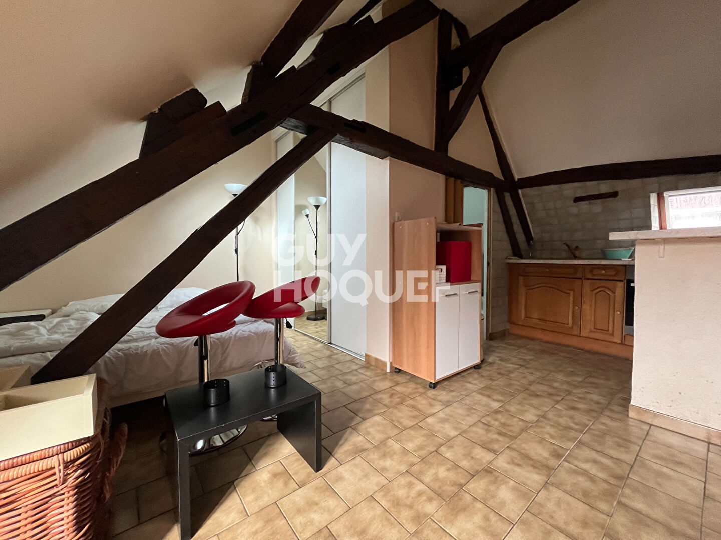 Studio meublé 27m²
