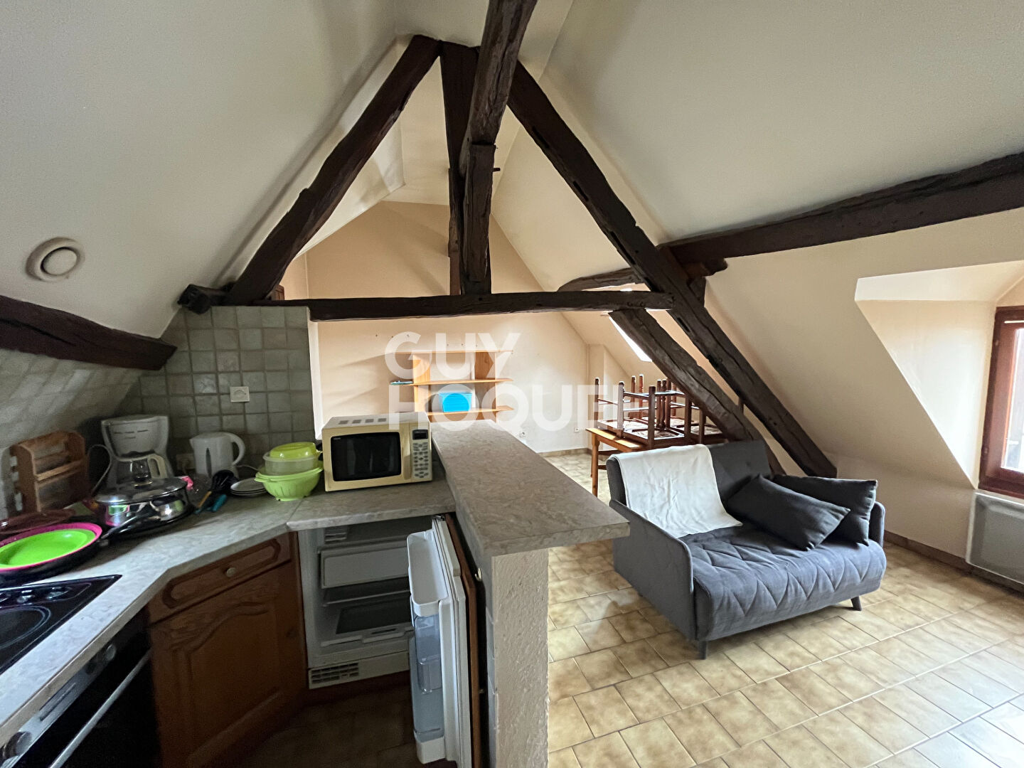 Studio meublé 27m²