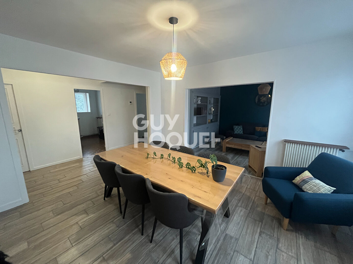 Appartement 2P meublé 59m²