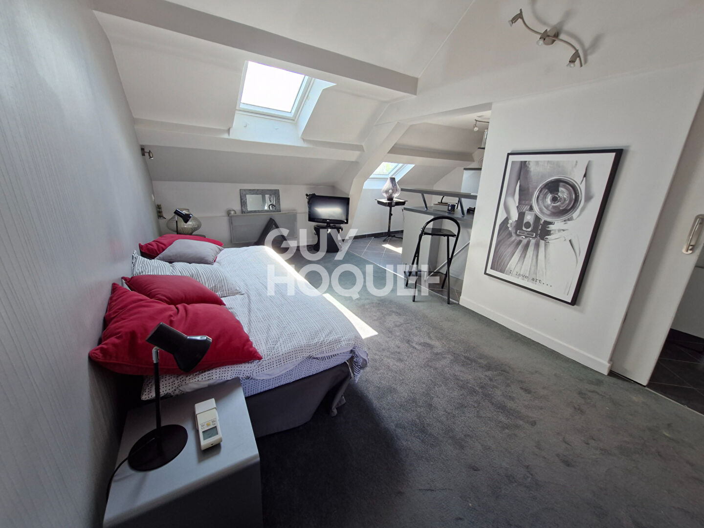 MORET SUR LOING, Coeur de ville studio de 29 m2 à louer