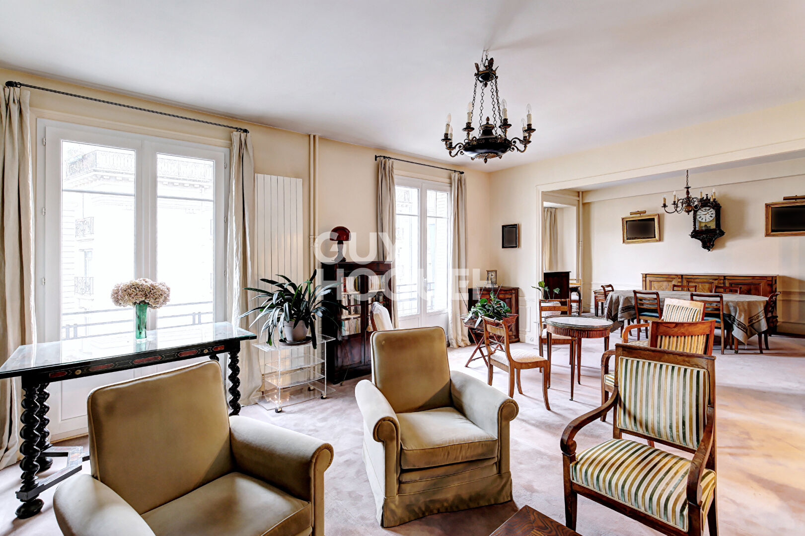 PARIS XVI, PASSY, 5 pièces familial, 3ch,118 m²