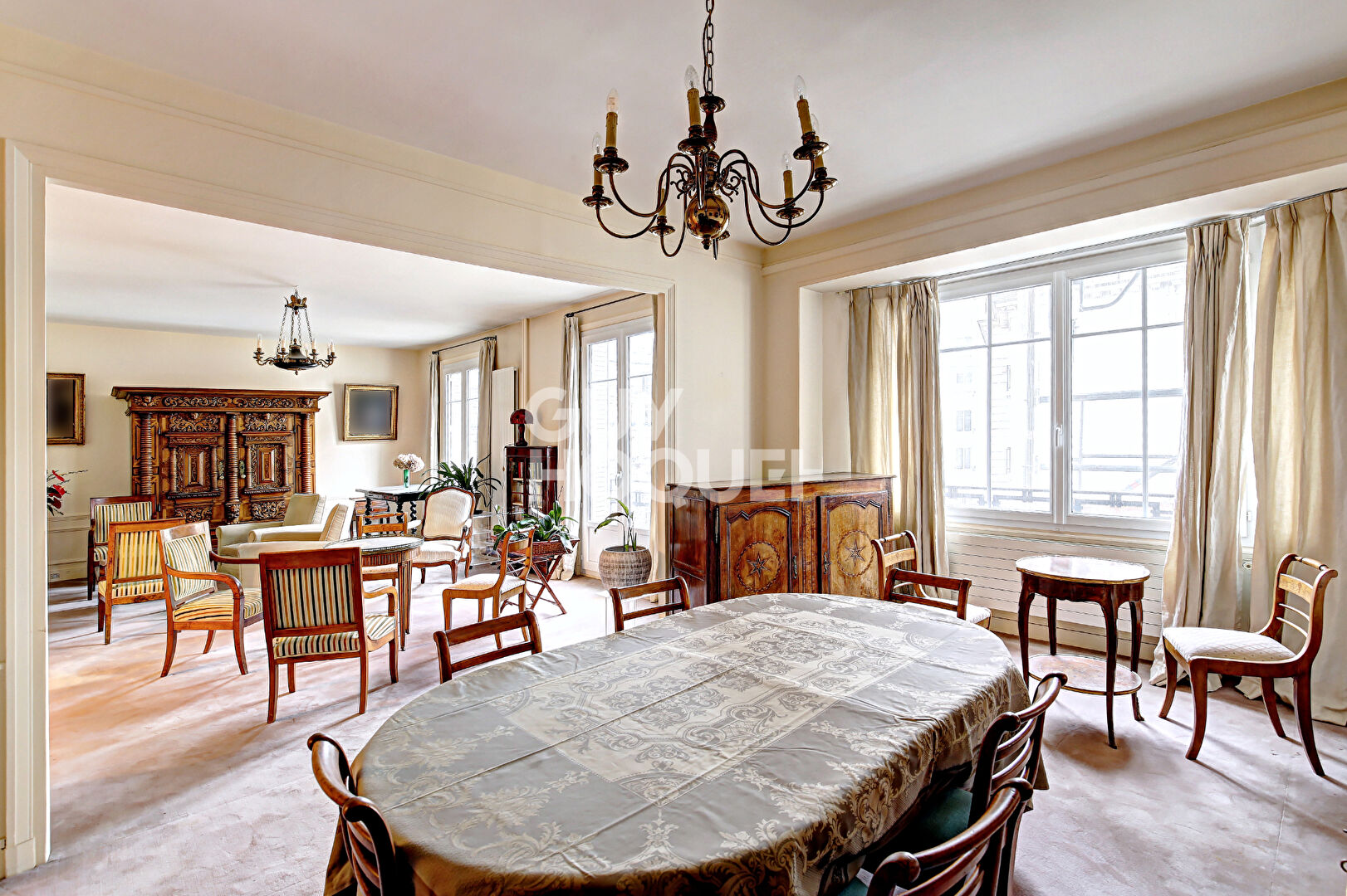 PARIS XVI, PASSY, 5 pièces familial, 3ch,118 m²