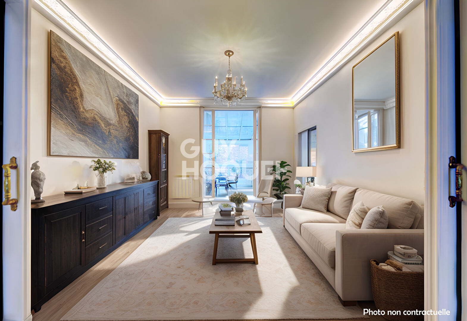 PARIS XVI, Appartement 139 m2, 3ch, Hôtel Particulier, Sectorisation Janson de Sailly