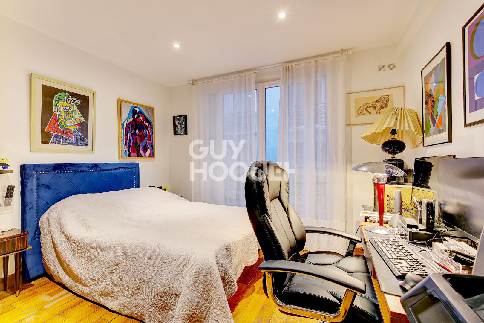 PARIS XVI sud, 2 pièces 48 m2 en bon état