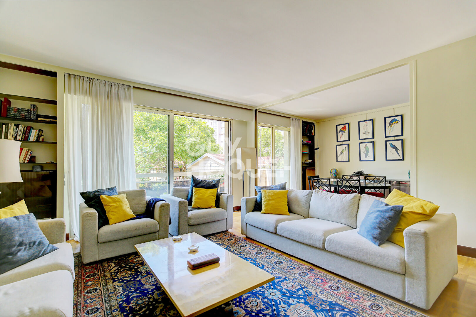 PARIS XVI, 96 m2 avec balcon 3 chambres