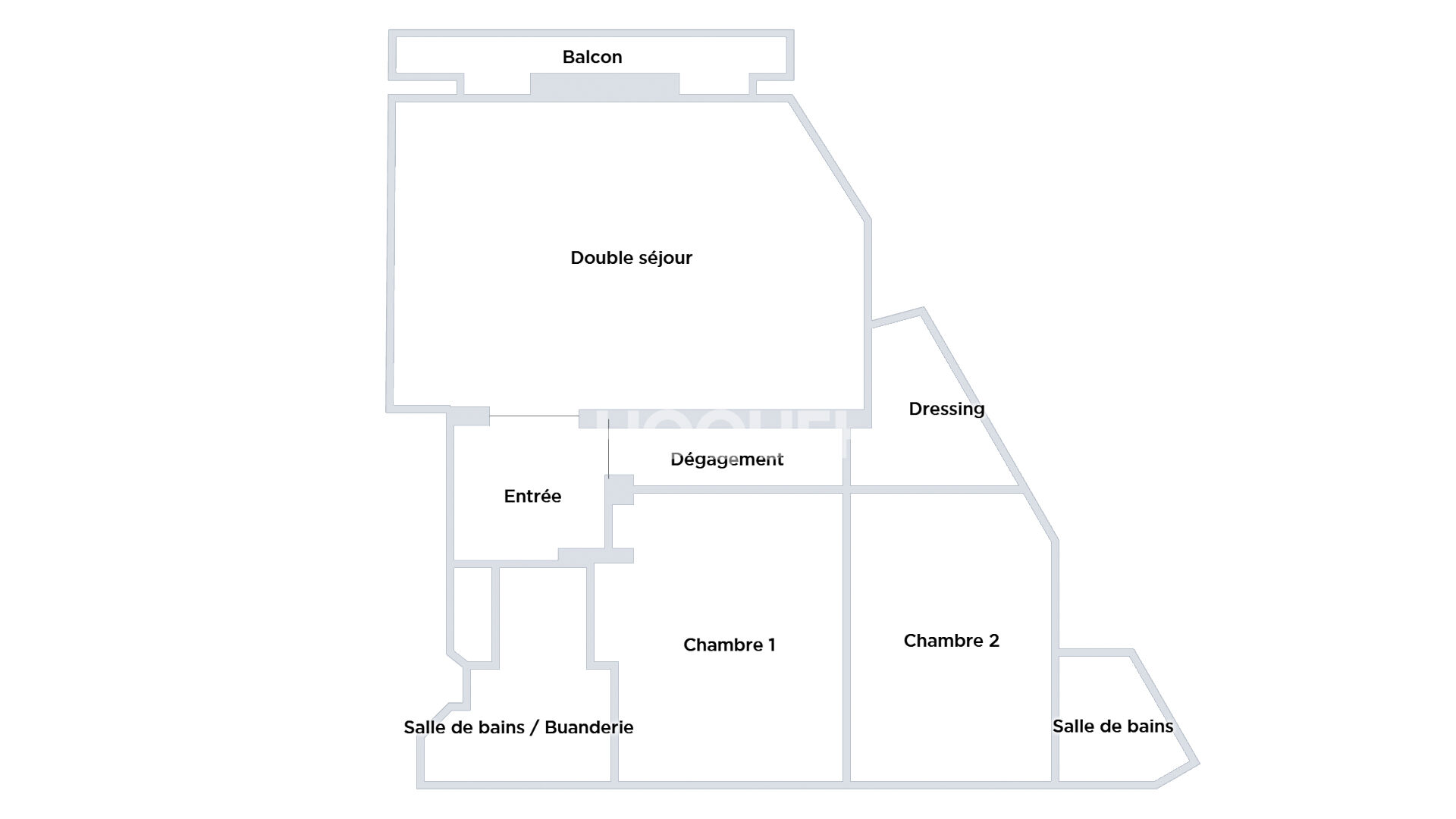 PARIS XVI, Muette sud, 3 chambres, immeuble de charme vue dégagée