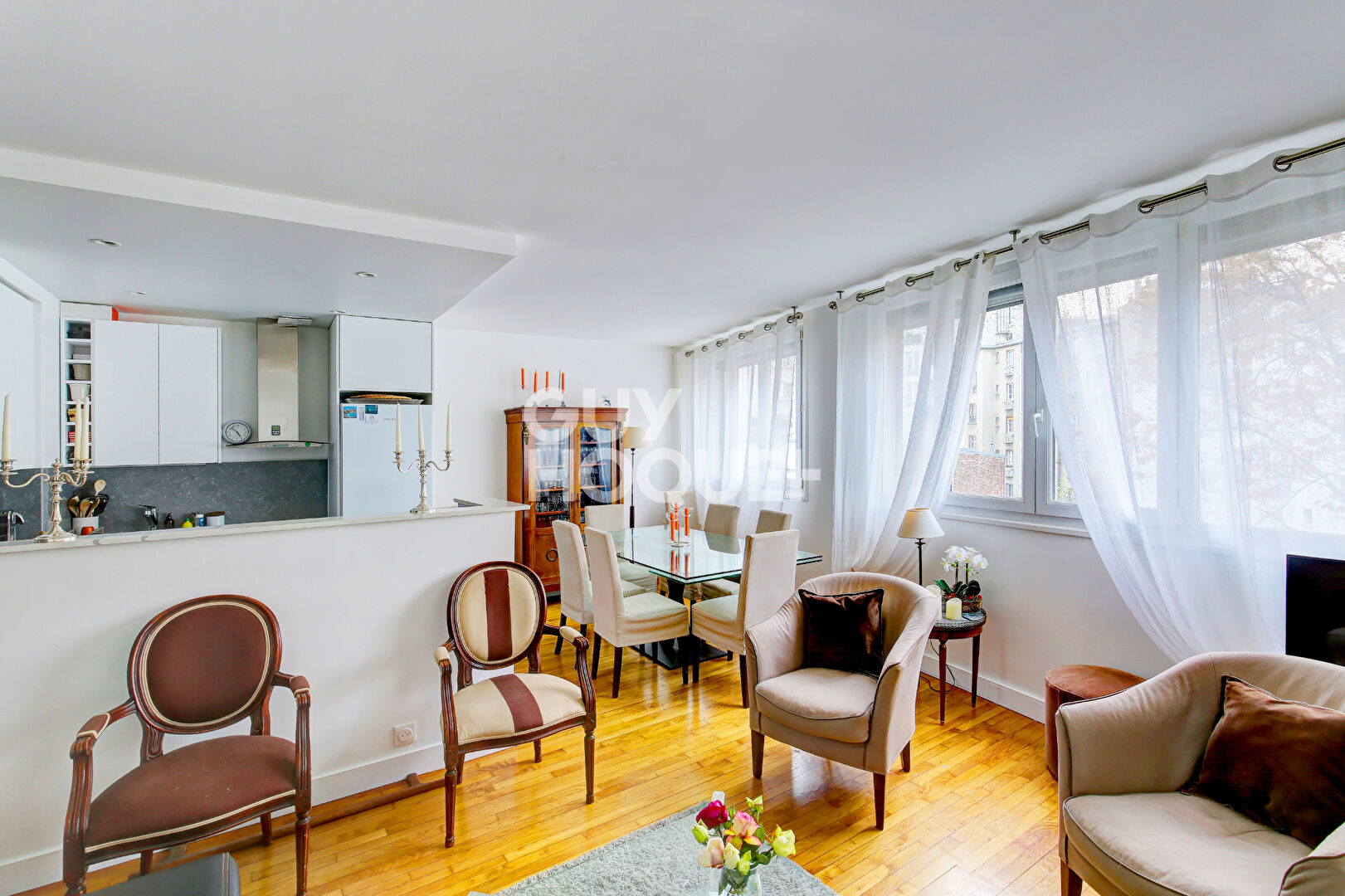 Appartement 3 pièces avec vue arborée